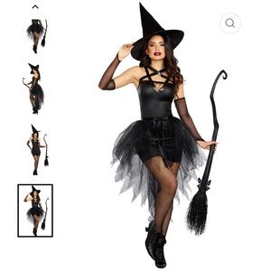 WICKED, WICKED WITCH COSTUME-Halloween sexy costume. New ! Never worn